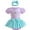 Purple Mermaid G, variant on QEFJNO 3-18M Baby Girl Princess Dress Up Clothes Romper Dress + Headband Set Halloween Christmas Birthday Party