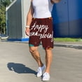 thumbnail image 6 of Sikiie Happy Thanksgiving Mens Pajama Shorts, Lounge Pant, Men's shorts，Sleep Pj Shorts for Men-Medium, 6 of 6