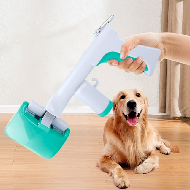 Qocolhg Fournitures pour Animaux jusqu'à 50 % de Réduction! Pelles à Crottes Incassables pour Chiens et Chats avec Long Manche Matériau Haute Résistance et Ressort pour Ramassage Facile de l'Herbe et du Gravier en Liquidation