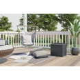 thumbnail image 3 of Suncast 22 gal Small Deck Box with Storage Seat – Indoor/Outdoor Use, Cyberspace, 3 of 3