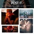 thumbnail image 3 of leyfeng Luces solares de cadena LED Luces estrelladas Fiesta al aire libre Lámpara decorativa 8 modos para foto Inicio, 3 of 8