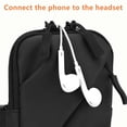thumbnail image 1 of Bolsa de brazalete unisex ajustable para gimnasio, deportes, correr, funda de teléfono para correr (azul) Ehuebsd Para estrenar, 1 of 8