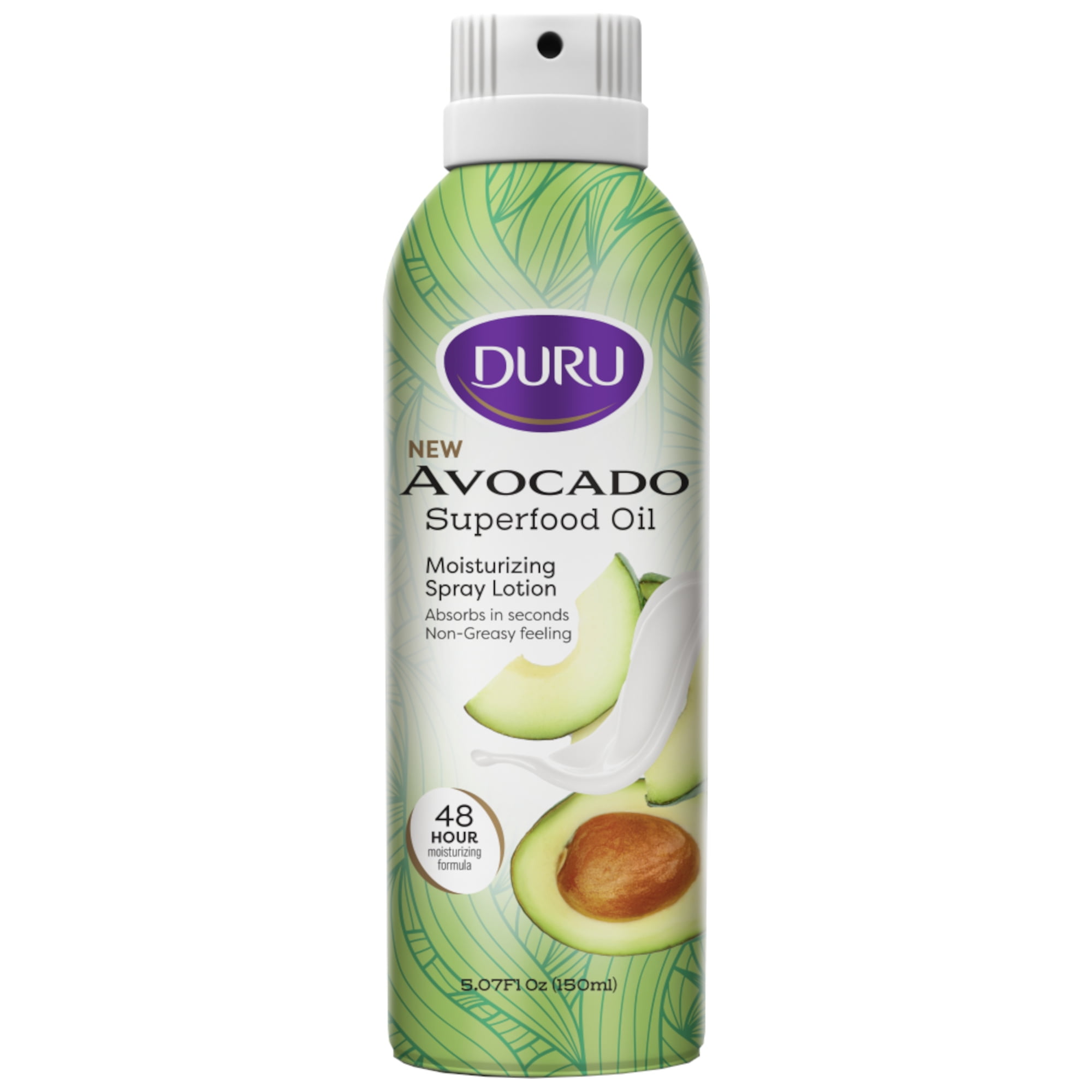 DURU Avocado Moisturizing Spray Lotion Spray Moisturizer for Body
