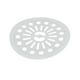 thumbnail image 1 of Cubierta de capucha de lavadora semiautomática de plástico de 22 cm de diámetro en blanco, 1 of 2
