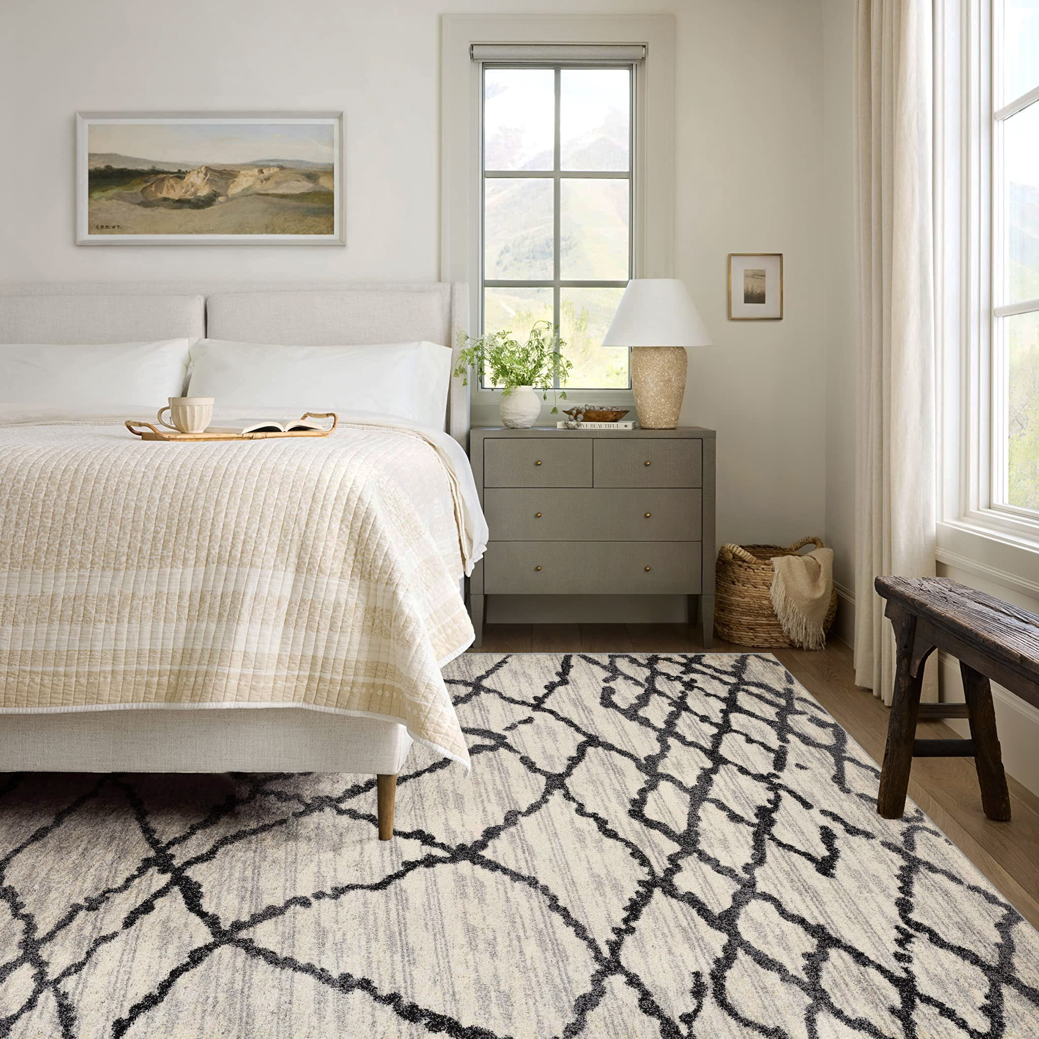 Rug Branch Nova Collection Moderne Géométrique Tapis de Zone