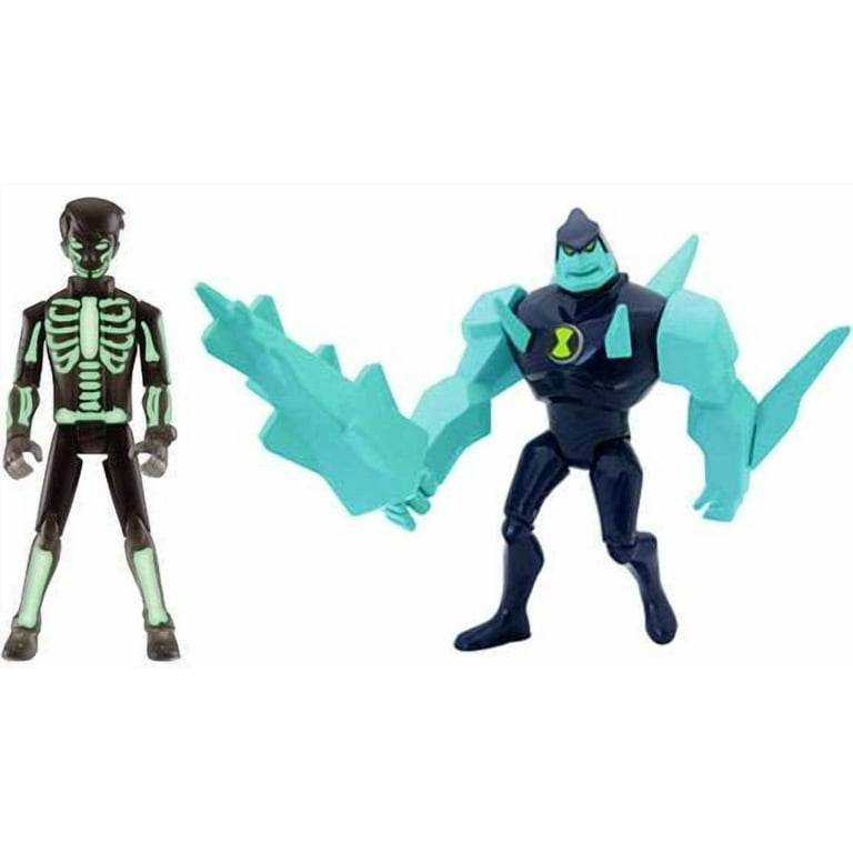 Ben 10 DVD Series X-Ray Ben & Diamondhead V.2 Action Figure 2-Pack