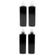thumbnail image 1 of 4pcs 500 ml Botellas de plástico grandes, vacías, vacías con de loción claras / blancas, ideales para dispensar, 1 of 9