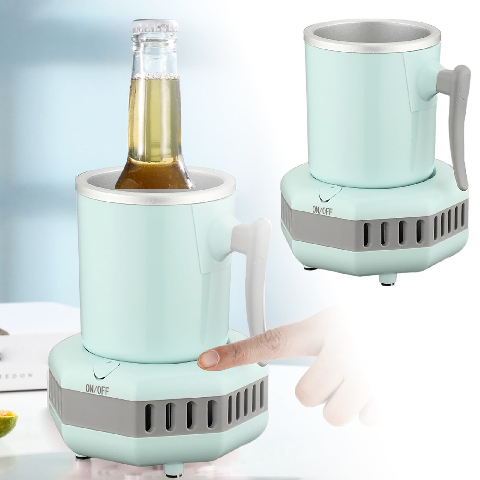 Portable Ice Maker Machine Countertop Fast Mini Freezer For Kitchen Home Bar Beverage Chiller With Efficient Technology