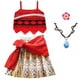 thumbnail image 1 of Disney Princess Vaiana Fantasy Niños Cosplay Moana Verano Niñas Carnaval Vestido Niños Ropa Conjunto Fiesta Navidad Disfraz Moana, 1 of 5