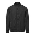 thumbnail image 6 of AZoiNM Men's Stand Collar Zip Jacket Loose Fit Lightweight Casual Long Sleeve Spring Fall, 6 of 15