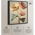 thumbnail image 3 of Blush and Ochre II Canvas Spring Floral Art by Art Remedy, Black Frame, 16 x 20, 3 of 7