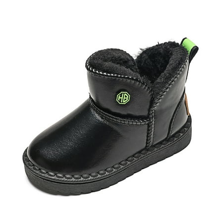 

Toddler KIDS Boys Girls Winter Warm Waterproof Boots Snow Boots