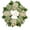03-White, variant on Wreath, Clearance! Fenull Hello Simulation Garland Door Decoration European and American Hydrangea Rattan Ring Window Decoration Wall Hanging, Home Brand, 1X Wreath