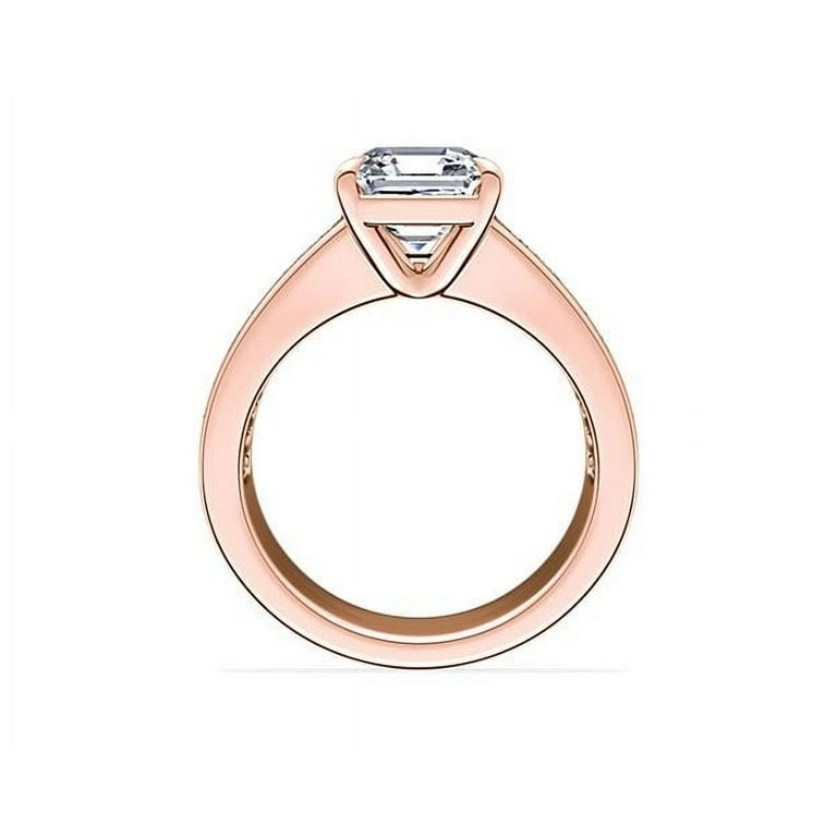 Pierre Moissanite Ronde 9 Mm 3 Carats – Qualité AAA GRA VVS1 | Diamant Synthétique