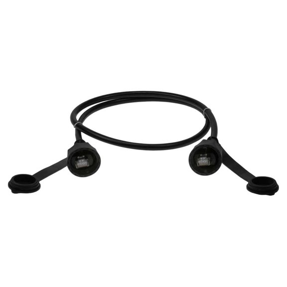 SF Cable Cat6 SSTP Industrial Outdoor Patch Cable with Dust Cap, 15 feet