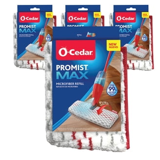 Hardwood Floor'M More Microfiber Mop Refills - 2 Pack Washable Replacement Pads