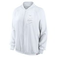 thumbnail image 2 of Women's-Nike  White Arizona Wildcats Raglan Full-Zip Bomber Jacket, 2 of 3