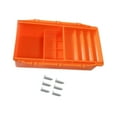 thumbnail image 2 of KLKCMS Machine à Coudre Industrielle Tiroir Conteneur DIY pour Machine à Coudre Industrielle orange, 2 of 9