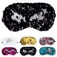 thumbnail image 2 of Sleep Mask Sequins Breathable Eye Sleeping Cover Eye Mask for Office Home, 2 of 8