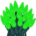 thumbnail image 3 of ‎‎‎Novelty Lights 50FT 100 LED C6 LED Christmas String Lights, Outdoor Christmas Tree Commercial Grade LED String Lights, Permanent Christmas Lights Outdoor Tree Decorations Outdoor (Blue), 3 of 6