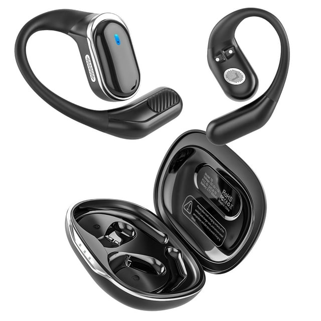 Auriculares inalámbricos TRAUSI Open Ear Bluetooth 5.3 50 horas de reproducción