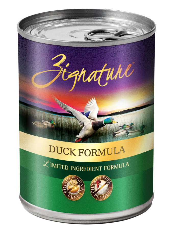 Zignature Duck Formula Dry Dog Food, 13 Oz, 12 Count