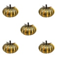 thumbnail image 1 of Billuyoard Luz hueca de calabaza de Halloween portátil para decoración de casa embrujada, múltiples fuentes de luz doradas Type2 NO2, 1 of 6