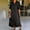 *Black, variant on ClodeEU Women's V Collar Short Sleeve Midi Shirt Dress with Pockets,Solid Casual Loose Summer Dress Beige,Women's Plus L