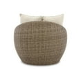 thumbnail image 6 of Ashley Furniture Danson Outdoor Fabric Swivel Lounge in Dark Brown (Set of 2), 6 of 7
