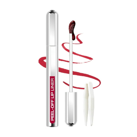 Five Color Peel Off Lip Liner Peel Off Non Fading Dyed Lip Gloss(3.5ml)