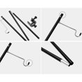 thumbnail image 4 of Linterna Luz Cola Colgador Tienda Poste Gancho lámpara al aire libre Mini plegable negro, 4 of 8