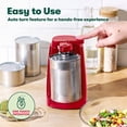 thumbnail image 3 of Electric can opener and knife sharpener, detachable cutting rod, power cord storage, stainless steel blade., 3 of 8