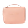 thumbnail image 3 of Bolsa de Aseo para Colgar, Bolsa de Maquillaje de Viaje, Estuche de Viaje para Cosméticos, Compacto con Gancho, Bolsa Multiusos, Regalo de Cumpleaños Rosa, 3 of 8