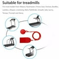thumbnail image 7 of OZS Treadmill Safety Key Sturdy Treadmill Magnet Security Lock Fitness Replacement Kit For 0.7-1.1 Inch Electric Treadmill With Circular Magnetic Switch, 7 of 7