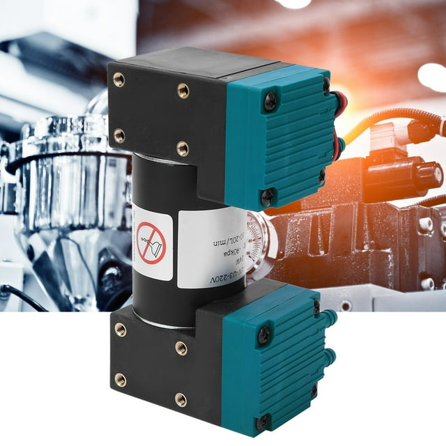 Bomba Mini Bomba De Vacío Mini Bomba De Vacío Gran Caudal Bajo Ruido 90~350Kpa 24W 10~20L Min Dc12V Dc24V Ac220V