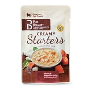 (5 pack) (5 Pack) Pure Balance Creamy Starters Gourmet Cat Treats, Coconut Milk, Salmon & Vegetable Recipe, 1.4 oz