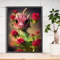 thumbnail image 2 of Diamante pintura 5D DIY taladro redondo completo dinosaurio Kit decoración del hogar arte artesanía Hugtrwg Para estrenar, 2 of 9