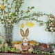 thumbnail image 4 of Conejito de Pascua de paja de simulación Decoración de Pascua Figura de animal de peluche de conejo de Pascua A, 4 of 7