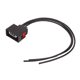 thumbnail image 1 of Conector de señal de giro delantero 68065016AB Reemplazo del arnés del enchufe de la lámpara del freno de estacionamiento para Jeep Wrangler JK 2007-2018, 1 of 12