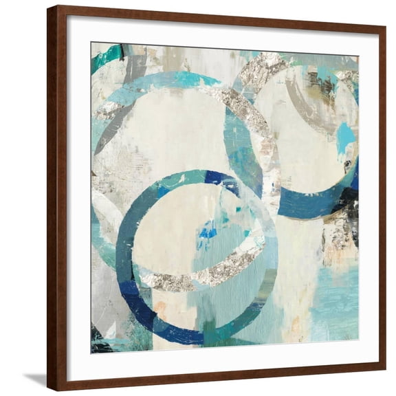 Art.com Rio II Art Print by Tom Reeves, Brown Frame Wall Art, 29" x 29"
