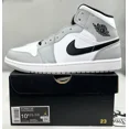 thumbnail image 1 of NEW N I-K-E A i r-Jor-dan 1 Mid 'Light Smoke Grey' | Men's Size 10.5 | 554724-092, 1 of 6