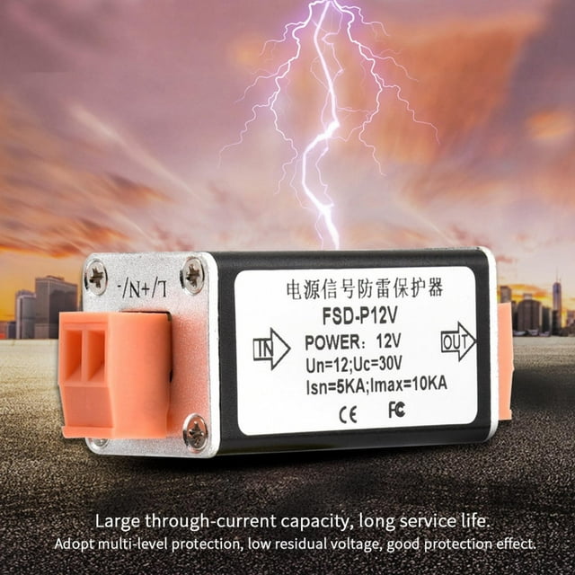 Protector Contra Sobretensions, Protector Contra Sobretensions de Voltaje de 12 V Connectación multinivel multinivel Video
