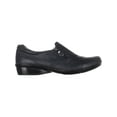 thumbnail image 4 of Womens naturalizer Clarissa Slip-on Comfort Shoes, Navy Leather, 4 of 5