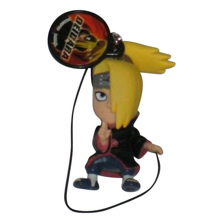 Naruto Shippuden Deidara Bandai Cell Phone Charm Keychain 