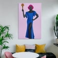thumbnail image 6 of Amy Sherald (9) Artworks Canvas Poster Room Aesthetic Wall Art Prints Home Modern Decor Gifts 16x24inch(40x60cm), 6 of 6