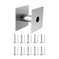 thumbnail image 1 of Manguito de pared para calentador Manguito de pared para ventilación Manguito de pared de acero inoxidable Accesorios para calentadores para casas,, 1 of 8