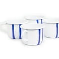 thumbnail image 7 of Hand Painted 8 oz Enamel Mug Set of 4, 7 of 7