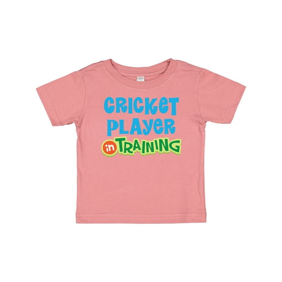 Inktastic Cricket Player in Training Boys or Girls Baby T-Shirt