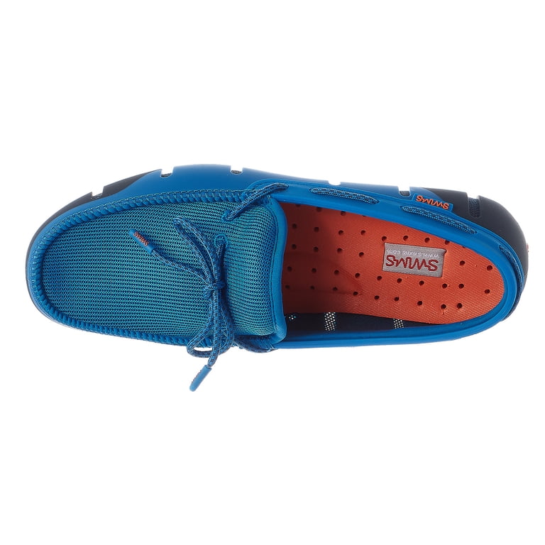 SWIMS Stride Lace Loafer - Blue/Navy/White Fleck - Mens - 12  display picture 2