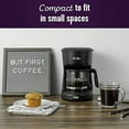 thumbnail image 3 of Mr. Coffee 2129512, 5-Cup Mini Brew Switch Coffee Maker, Black, 3 of 6